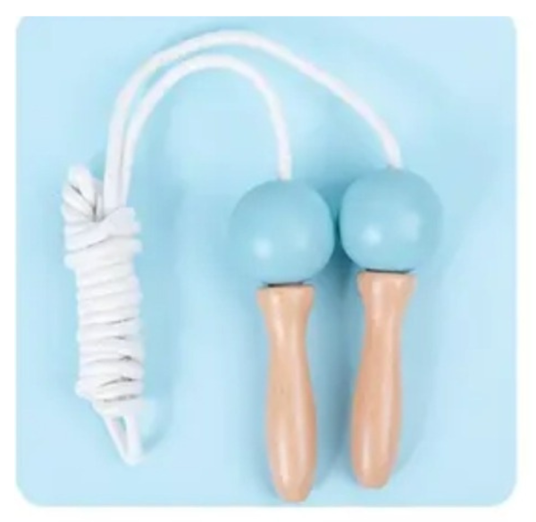 Kids Wooden Skipping Ropes x 2 (Double Up October) - Image 5