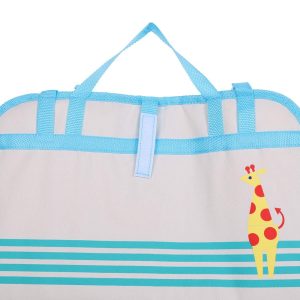 Car Back Seat Organiser, Snack, Toy, Nappy and Drink Storage - ABC Animals