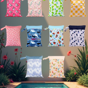 Waterproof Swim/Wet Bag with Double Zipper