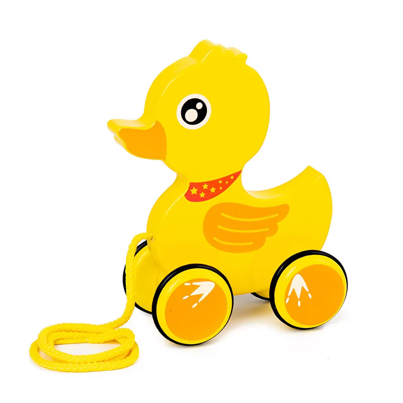Wooden Pull Along - Duck
