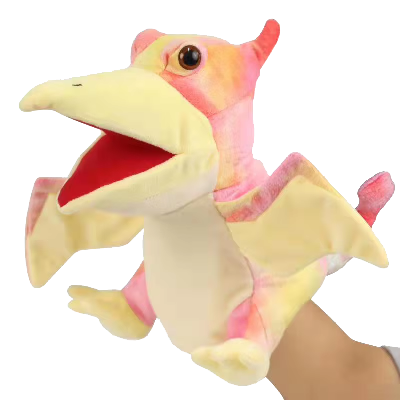 Dinosaur Animal Plush Hand Puppet - Pterodactyl