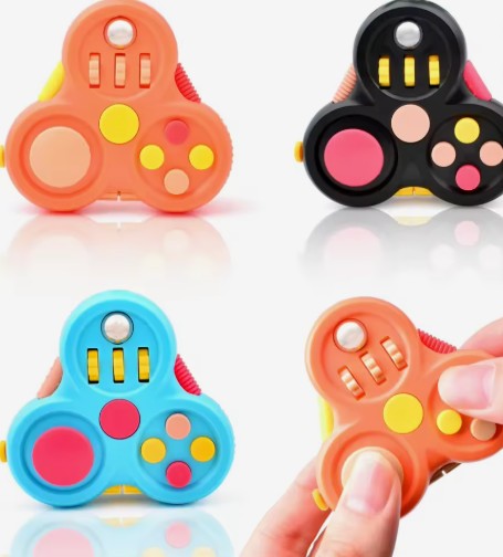 Multifunctional Fidget Spinner - Blue