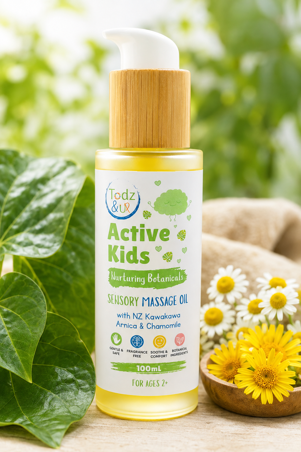 Active Kids Massage Oil 100ml